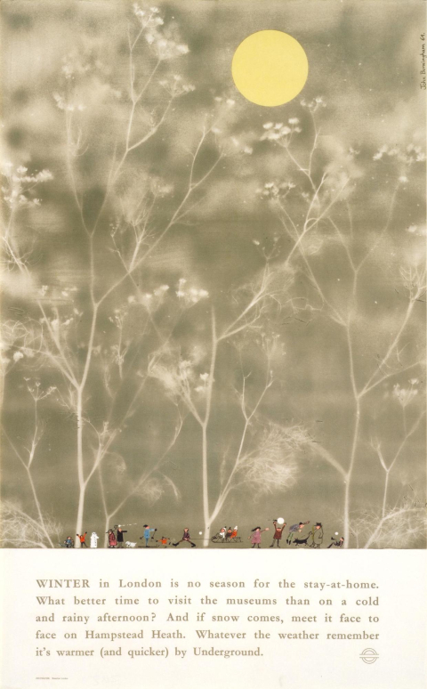 Winter in London, by John Burningham, 1965