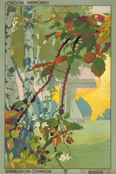 London memories; Wimbledon Common, by Emilio Camilio Leopoldo Tafani, 1918