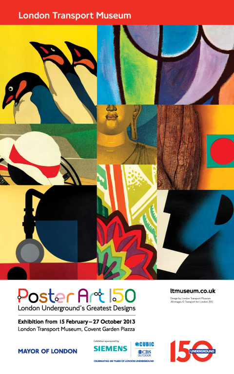 Poster Art 150 (Central Line Top) Capital Culture