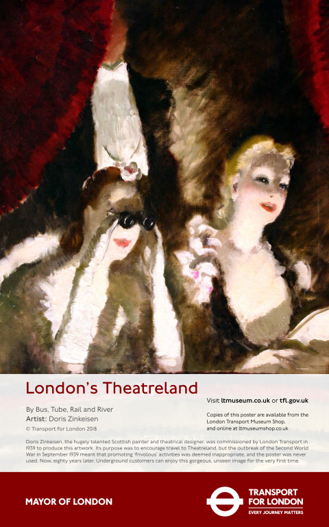 Night at the Theatre, Doris Zinkeisen 1939