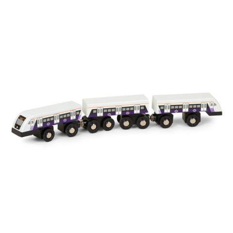 Elizabeth line Wooden Train