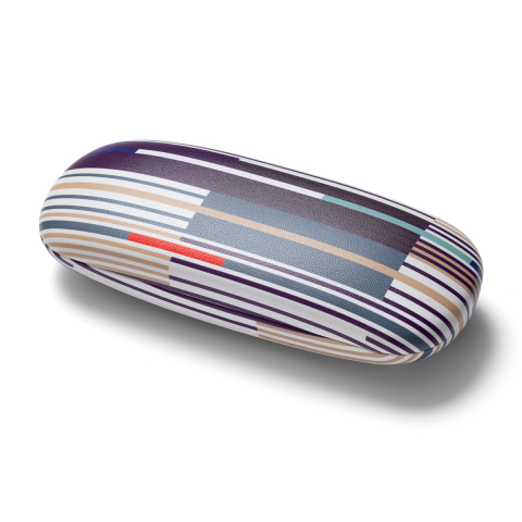 Elizabeth line Moquette Glasses Case