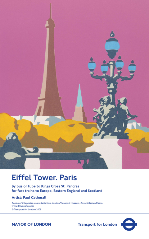 Eiffel Tower Paris Poster