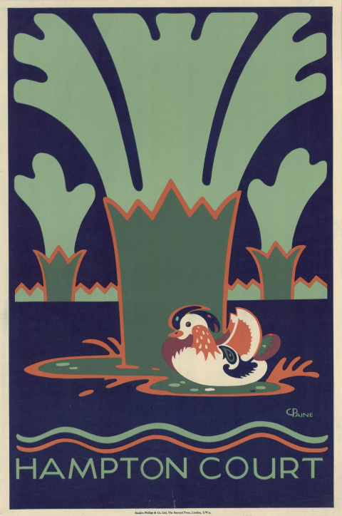 Hampton Court, by Charles Paine, 1921