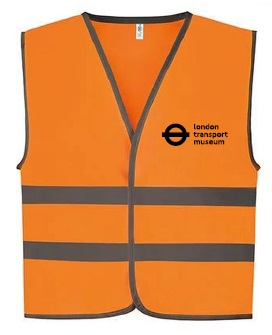 Children's High Vis Vest Train Driver