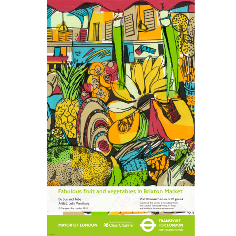 Fabulous fruit and vegetables in Brixton Market 