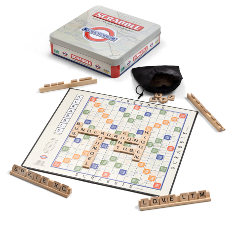 Scrabble London Transport Museum Tin Edition