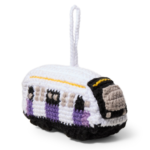 Knitted Elizabeth line Decoration