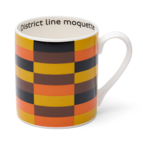 Underground Map Mug White