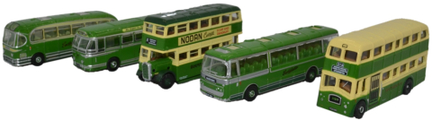 Oxford Diecast 5 Piece N Gauge Set Southdown