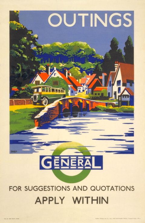 Outings, by Charles Shepard, 1930